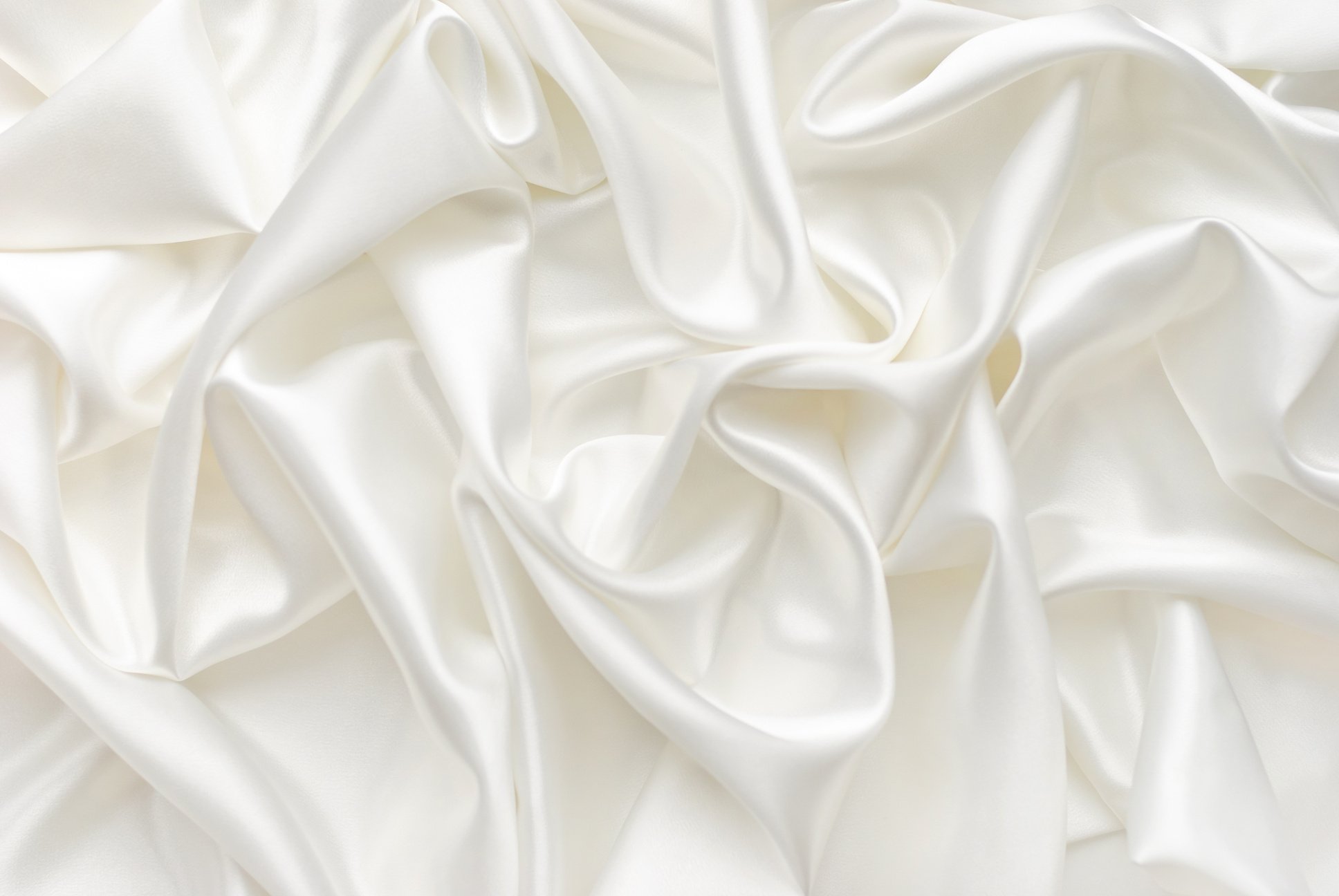 white silk background